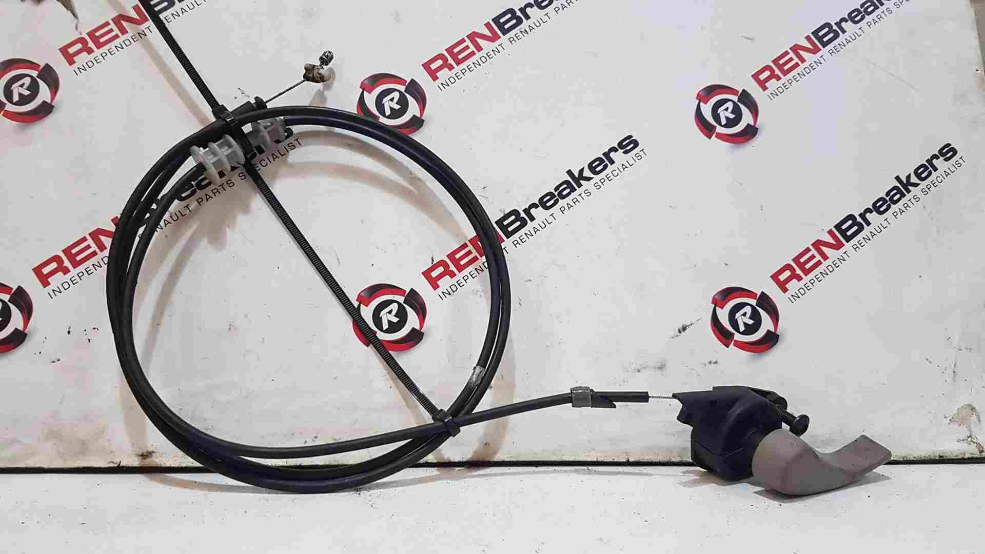 Thumb 2 Renault Clio MK3 2005-2012 Bonnet Release Catch Cable Lock Mechanism Wire