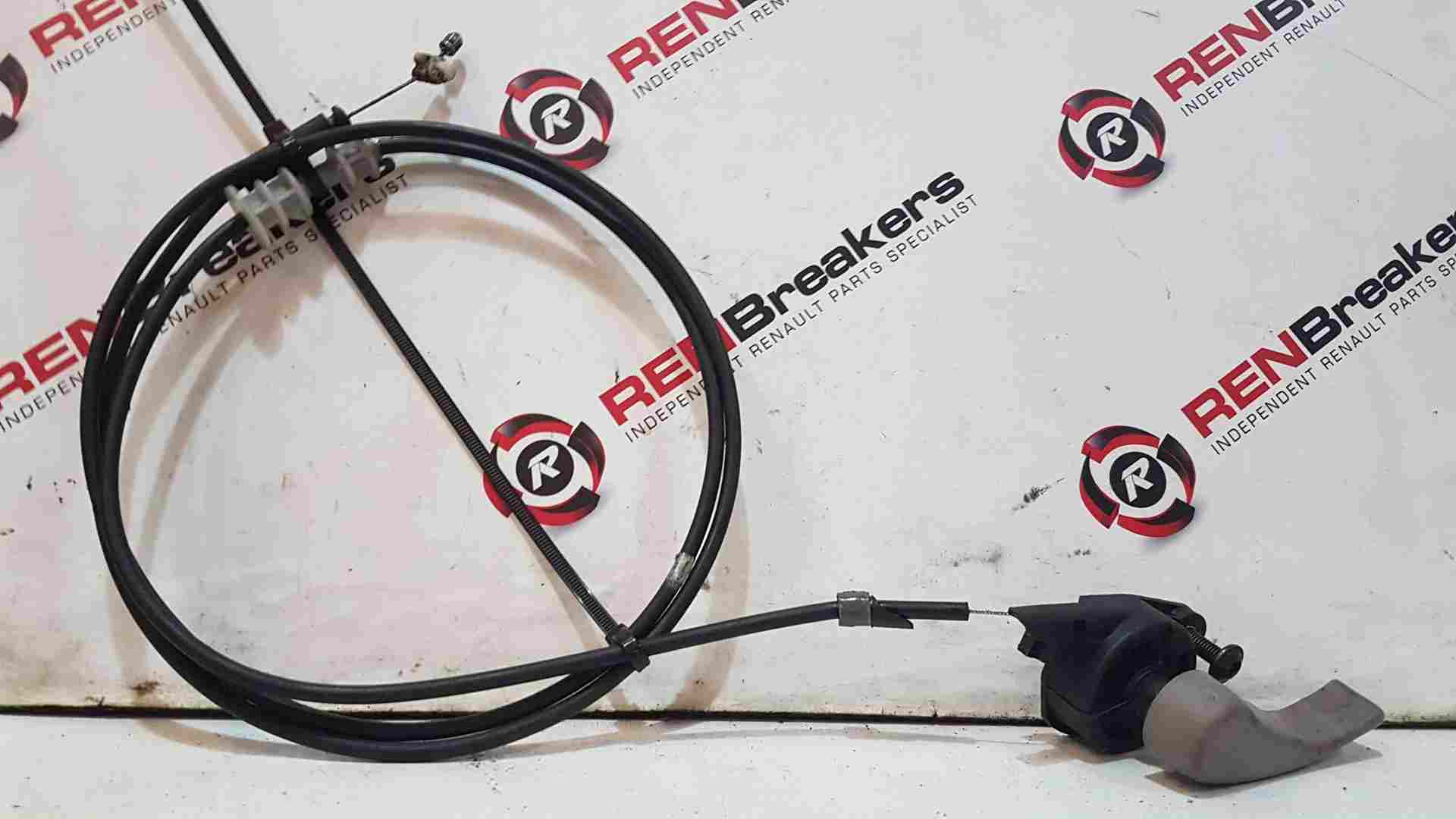 Thumb 3 Renault Clio MK3 2005-2012 Bonnet Release Catch Cable Lock Mechanism Wire