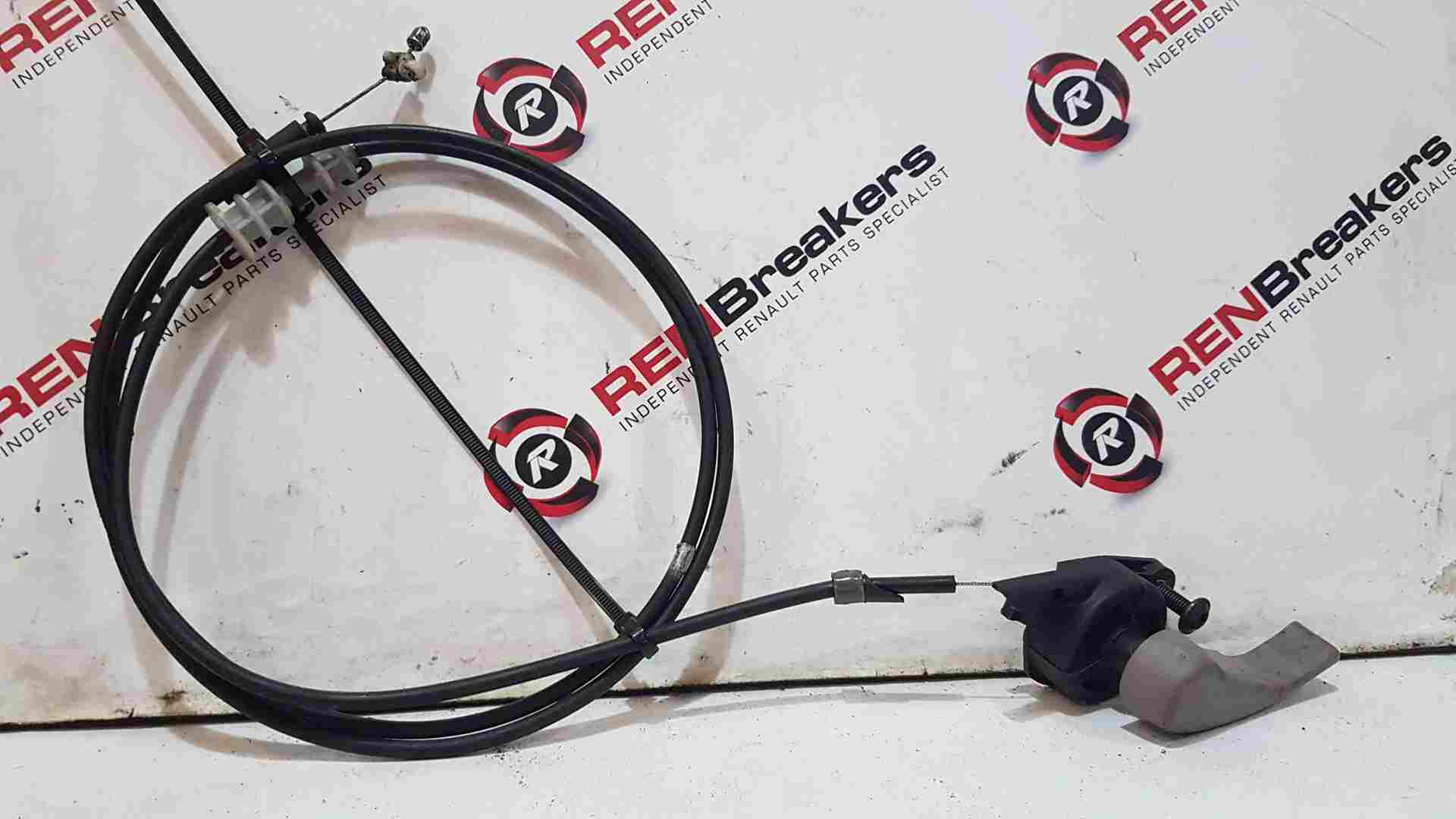 Thumb 4 Renault Clio MK3 2005-2012 Bonnet Release Catch Cable Lock Mechanism Wire