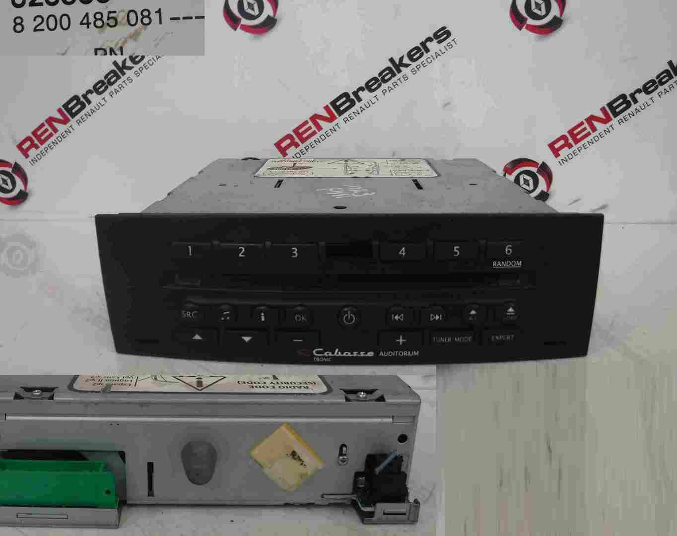 Renault Clio MK3 2005-2012 CD Player Radio Multi Disc Changer + Code 8200485081