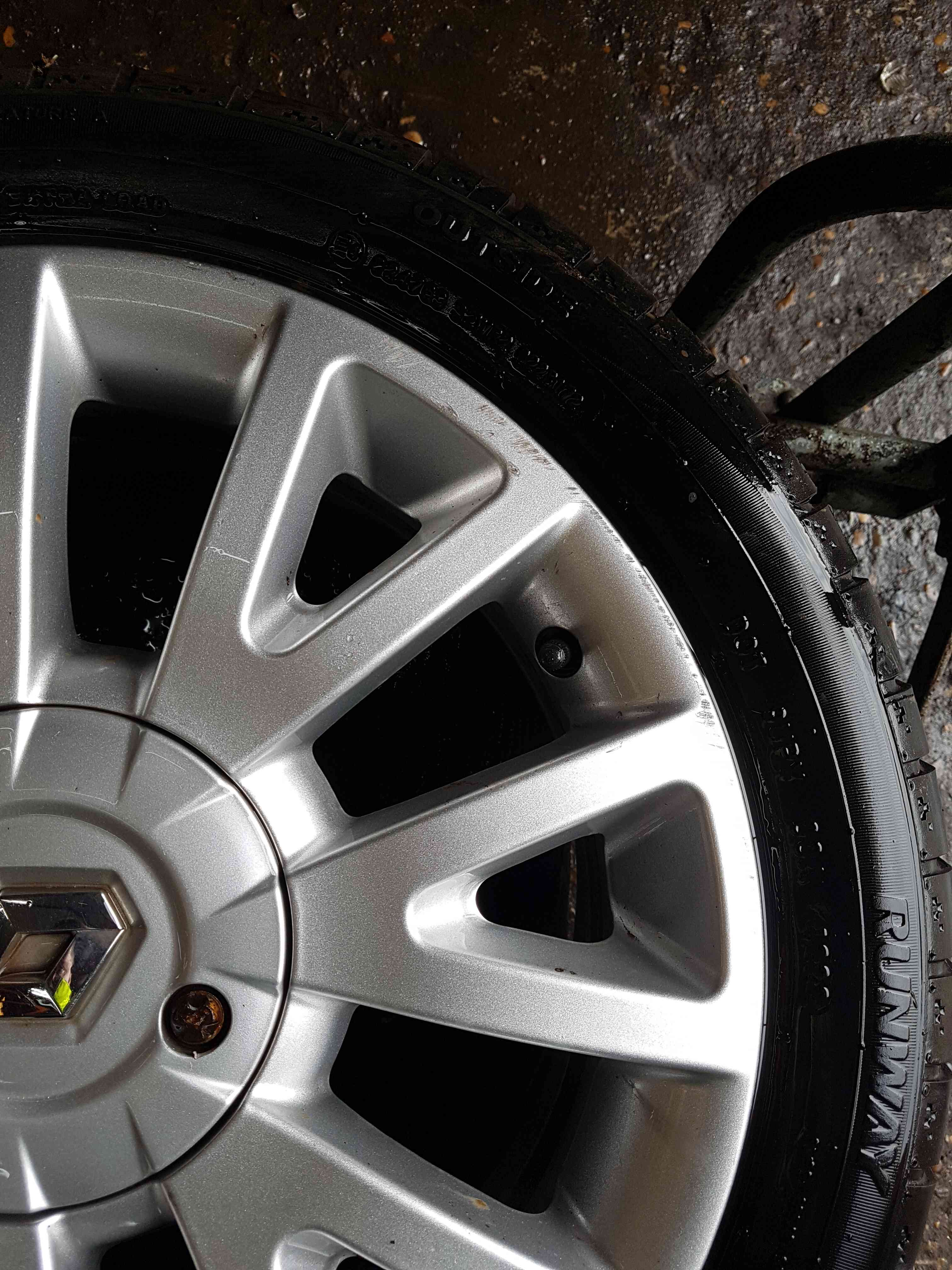 Thumb 5 Renault Clio MK3 2005-2012 Canasta Alloy Wheel + Tyre 195 50 16 7Mm Tread 4/5