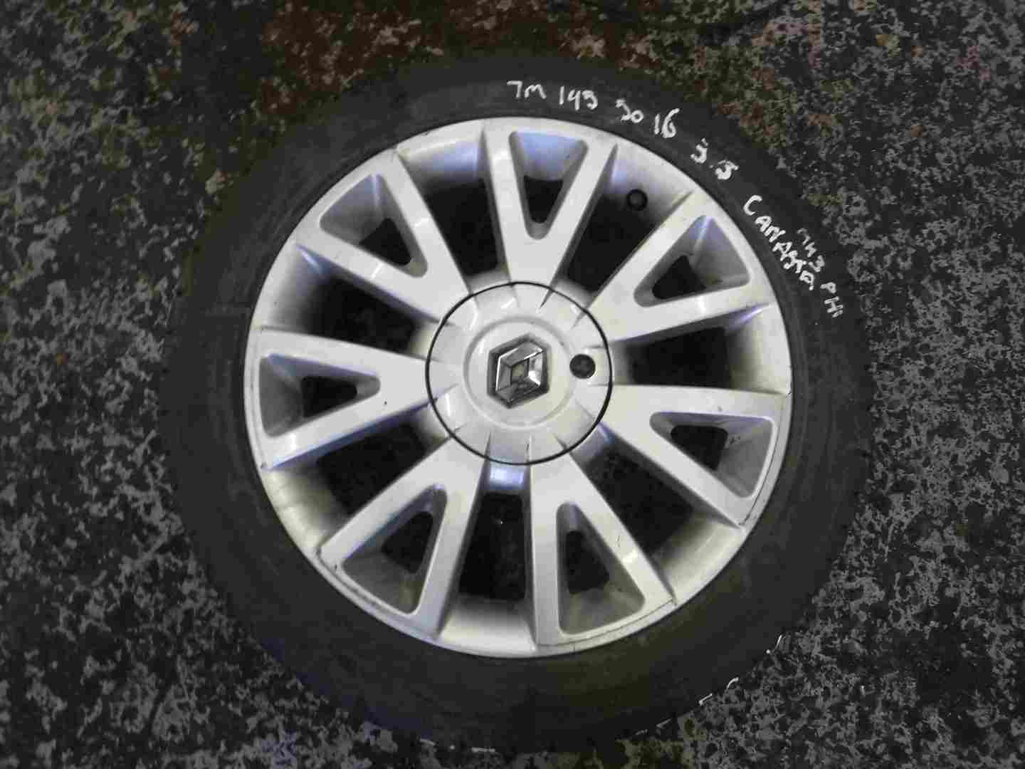 Renault Clio MK3 2005-2012 Canasta Alloy Wheel + Tyre 195 50 16inch 7mm