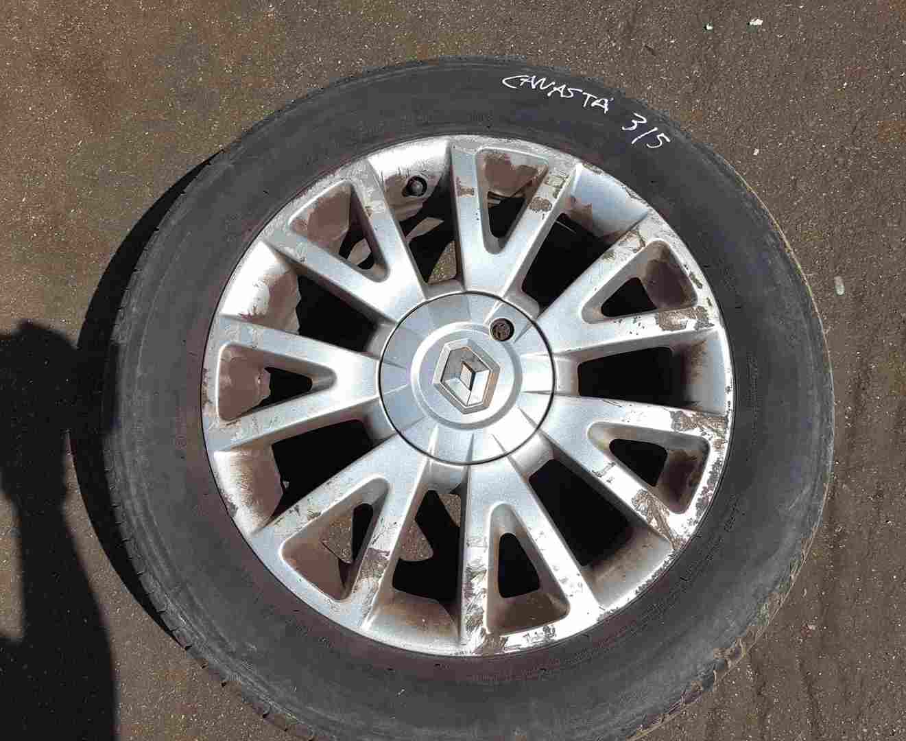Renault Clio MK3 2005-2012 Canasta Alloy Wheel 16inch + Tyre 16 4mm