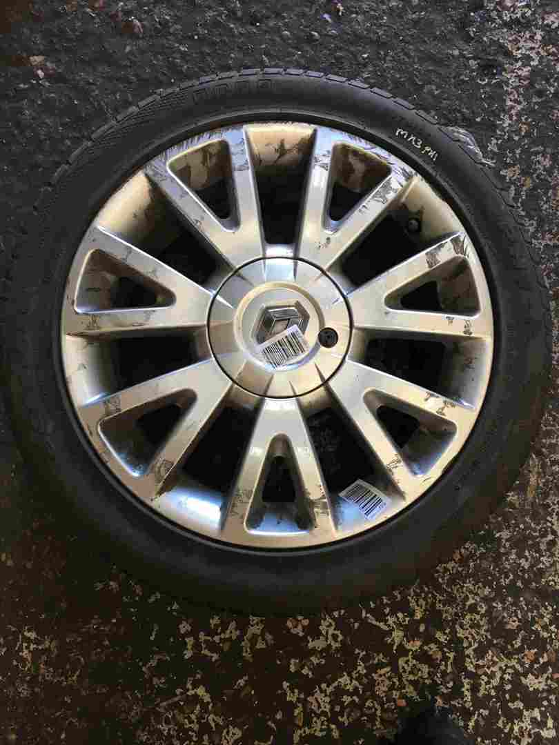 Renault Clio MK3 2005-2012 Canasta Alloy Wheel 16inch + Tyre 195 50 16 6mm