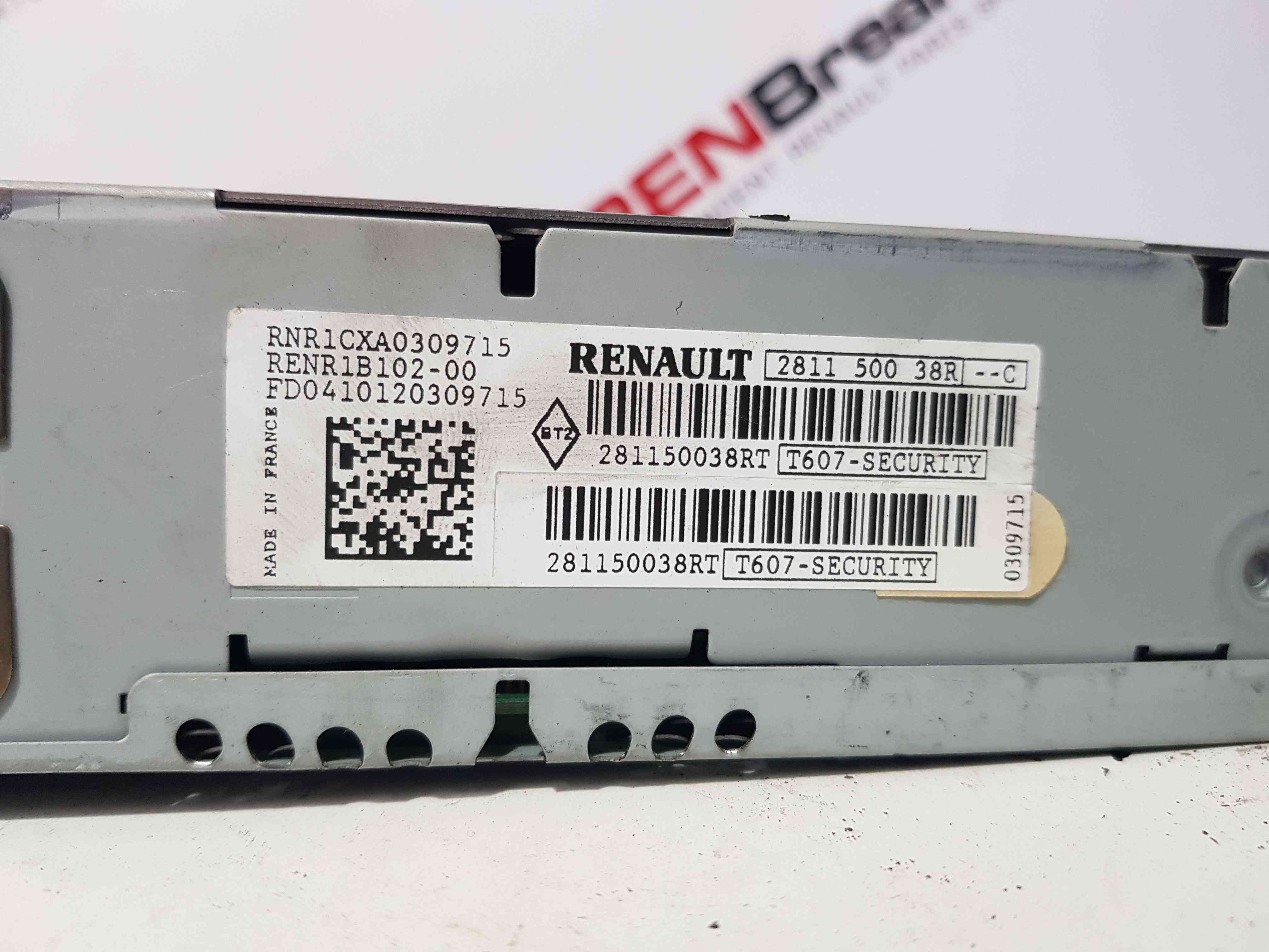 Thumb 4 Renault Clio MK3 2005-2012 Cd Player Radio + Code 281150038R