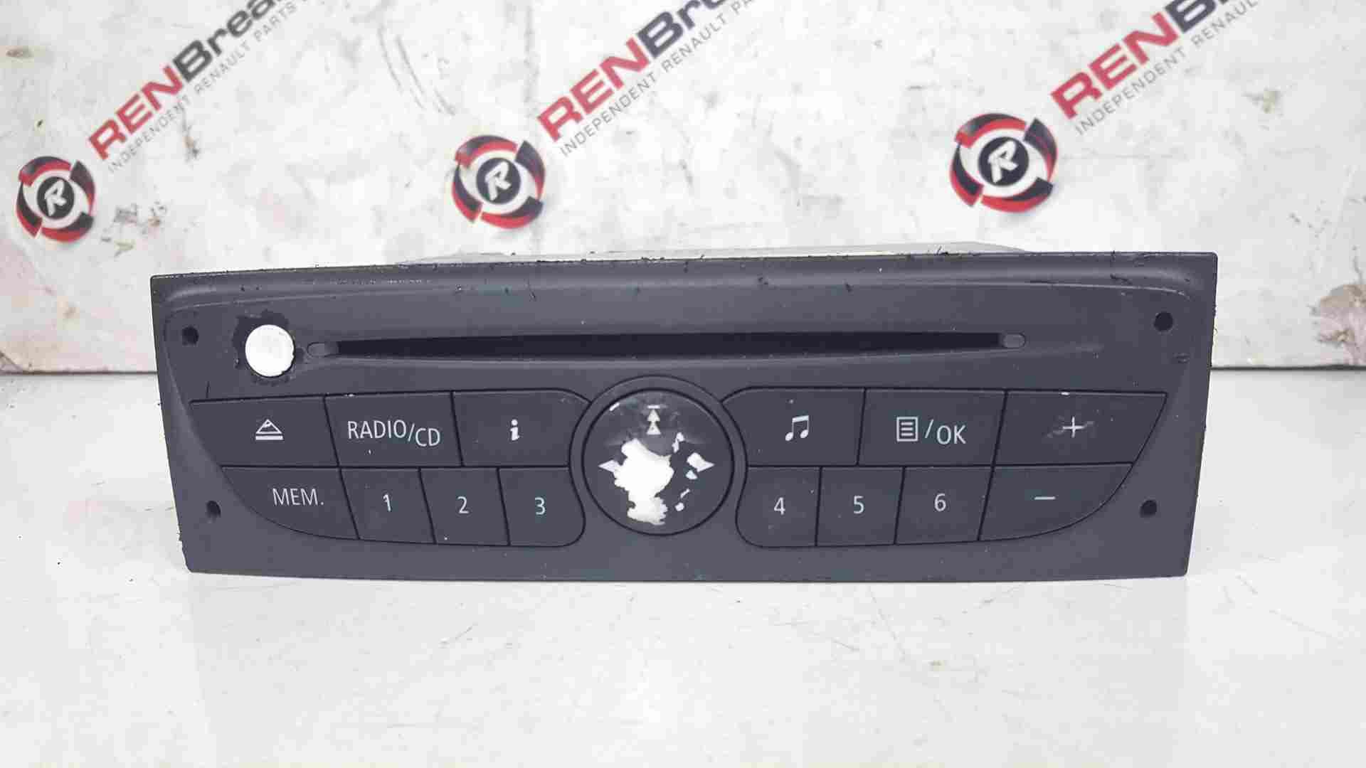 Renault Clio MK3 2005-2012 Cd Player Radio + Code 281150038R