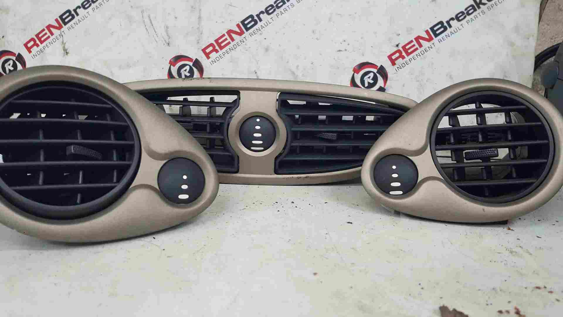 Renault Clio MK3 2005-2012 Centre OSF Nsf Heater Vent Vents AIR Blower Bronze