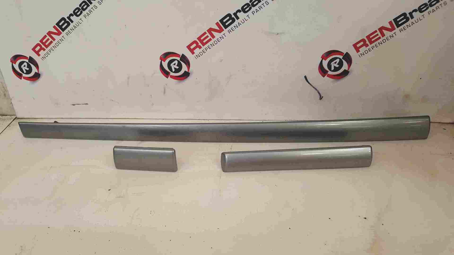 Renault Clio MK3 2005-2012 Dashboard Trim Gloss Grey Inserts