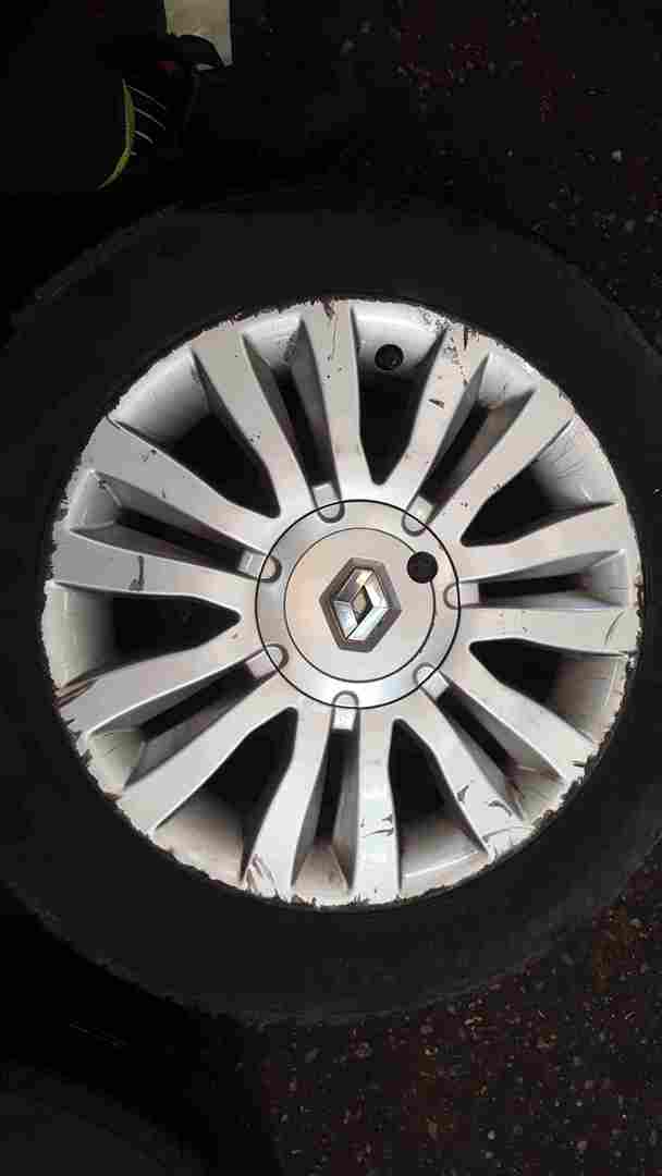 Renault Clio MK3 2005-2012 Del Arte Alloy Wheel + Tyre 185 60 15 5mm