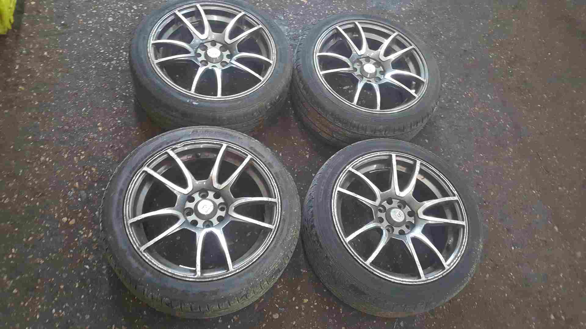 Thumb 2 Renault Clio MK3 2005-2012 Diamond Alloy Wheels SET X4 205 45 16