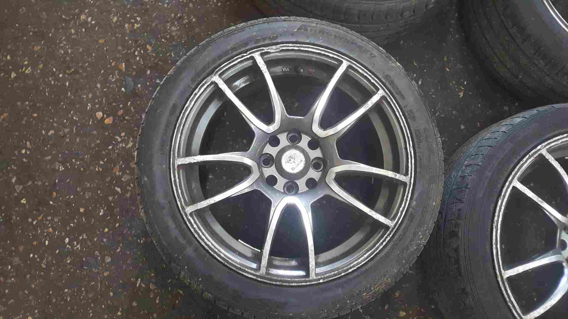 Thumb 7 Renault Clio MK3 2005-2012 Diamond Alloy Wheels SET X4 205 45 16