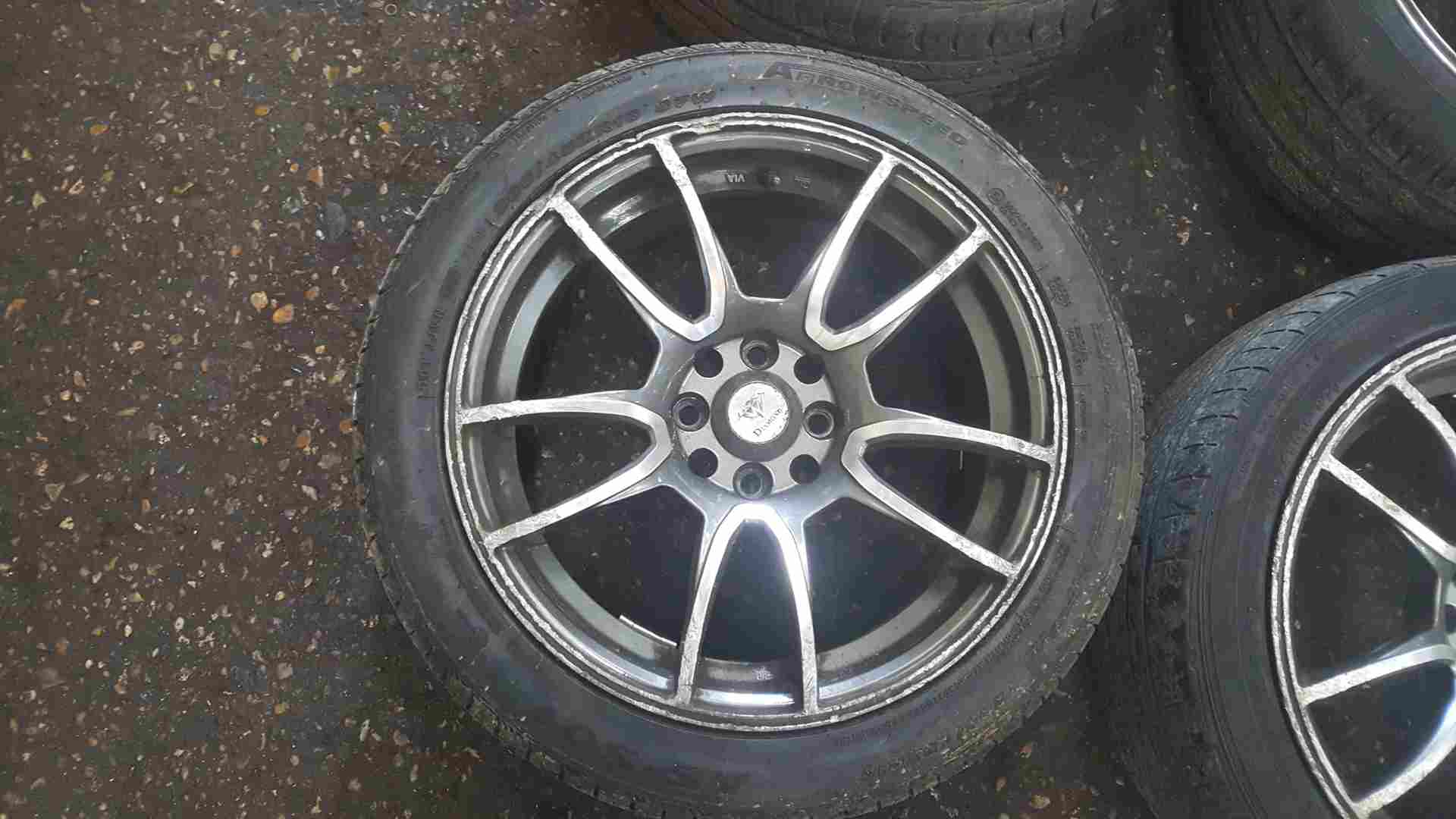 Thumb 8 Renault Clio MK3 2005-2012 Diamond Alloy Wheels SET X4 205 45 16