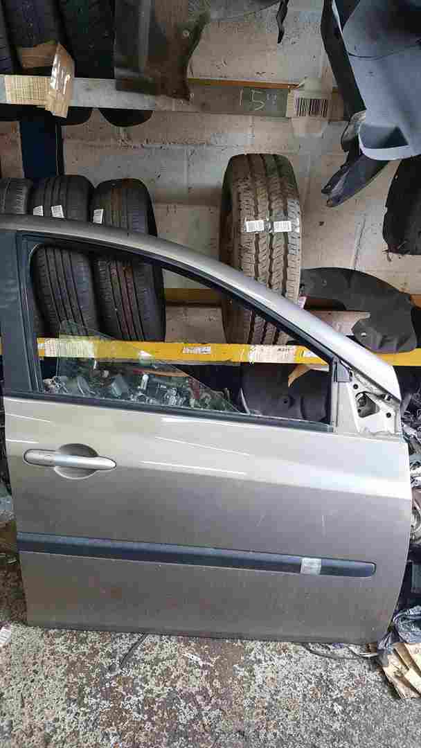 Renault Clio MK3 2005-2012 Drivers OSF Front Door Beige Gold Tehnk 5Dr