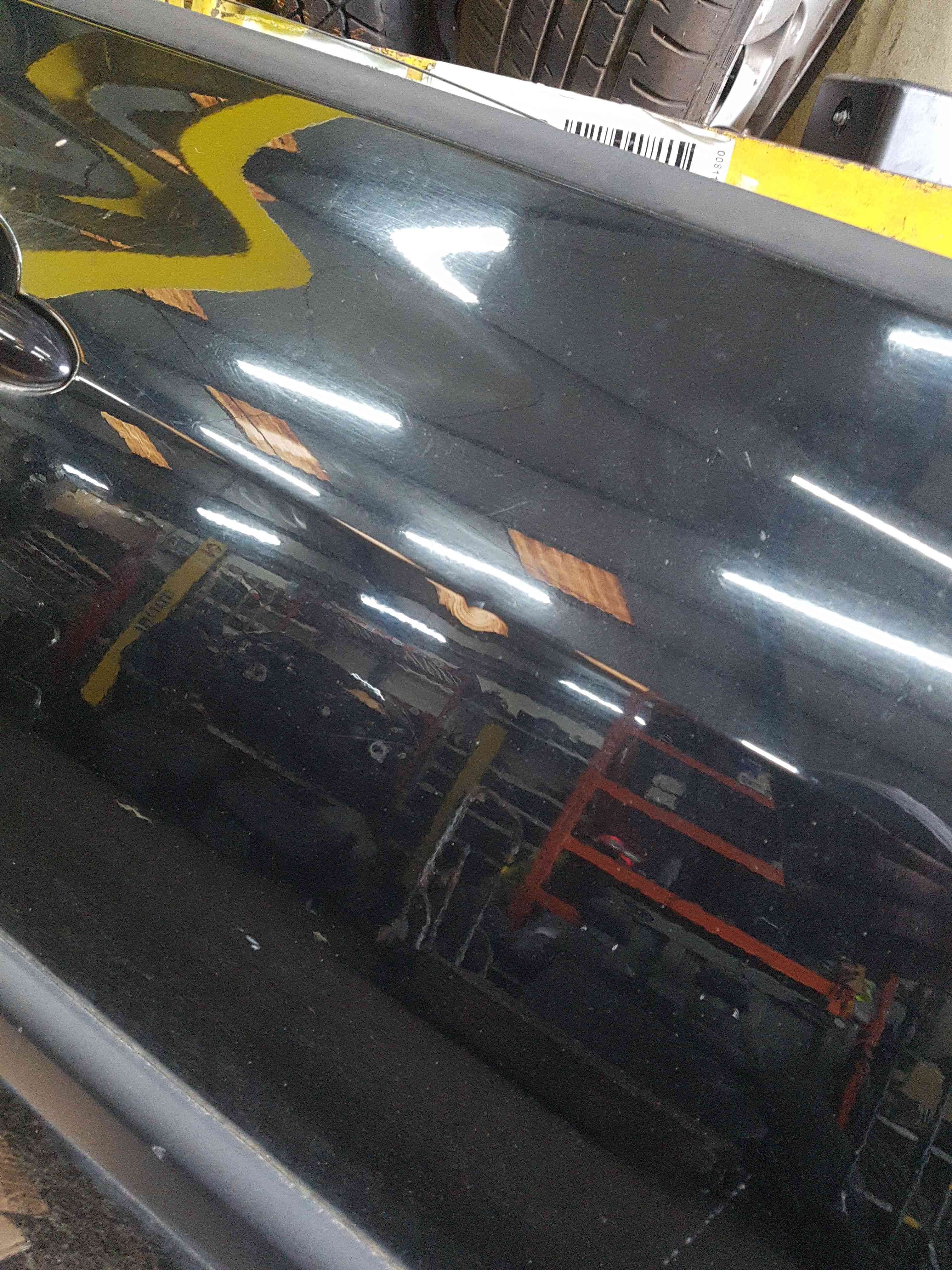 Thumb 4 Renault Clio MK3 2005-2012 Drivers OSF Front Door Black Tegne 3Dr