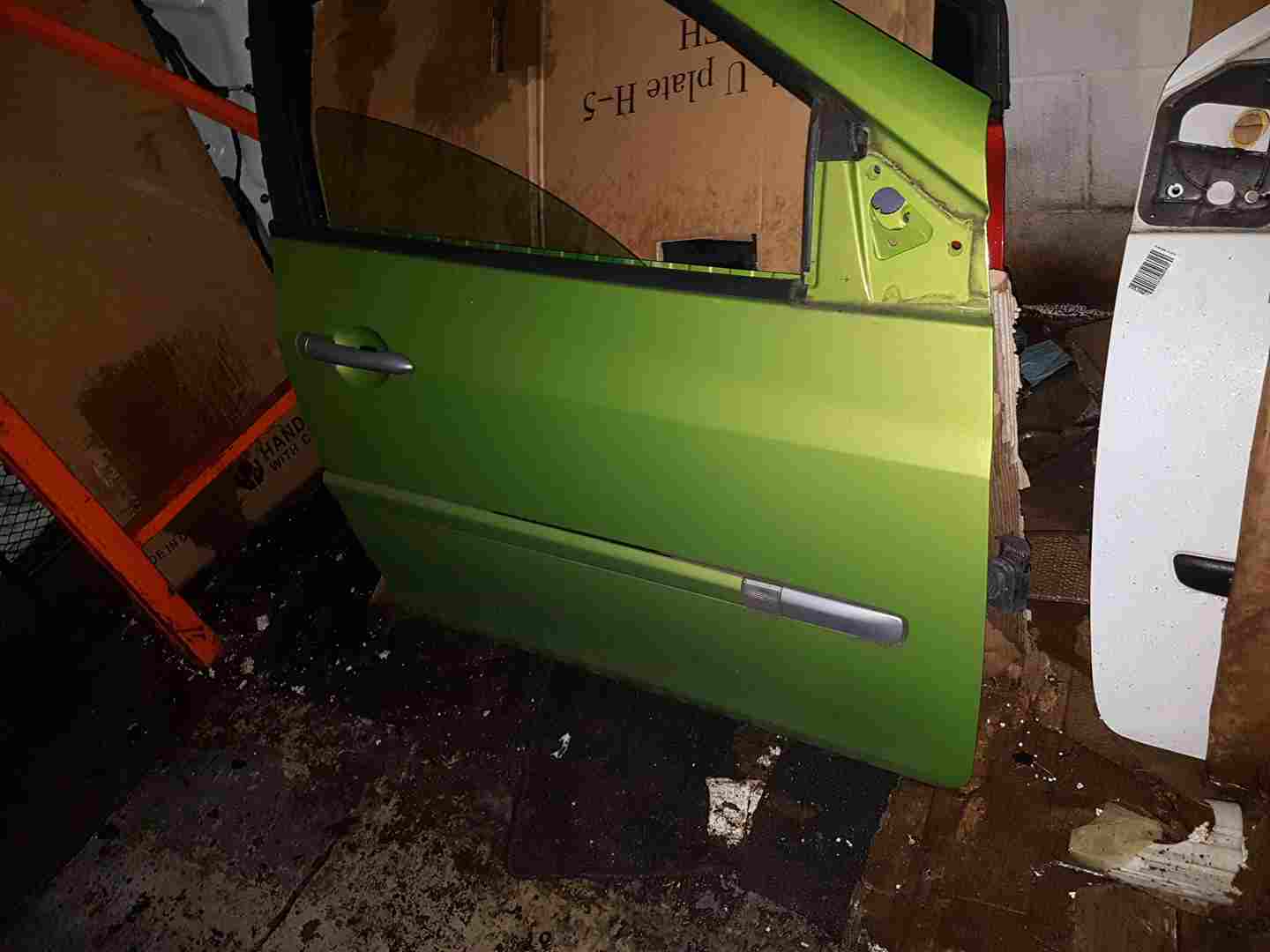 Thumb 5 Renault Clio MK3 2005-2012 Drivers OSF Front Door Door Green Tednq 5Dr