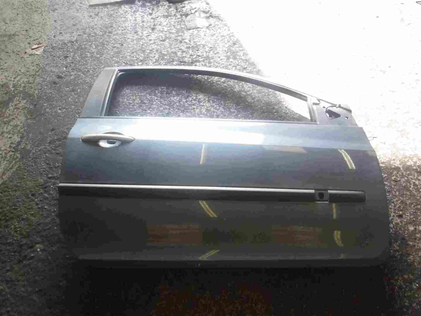 Renault Clio MK3 2005-2012 Drivers OSF Front Door Purple Blue TEJ47 3dr