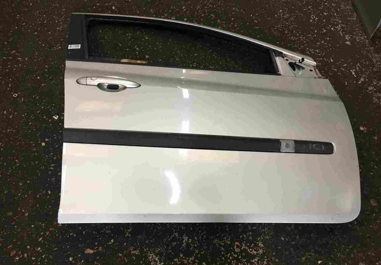 Renault Clio MK3 2005-2012 Drivers OSF Front Door Silver TED69 5dr