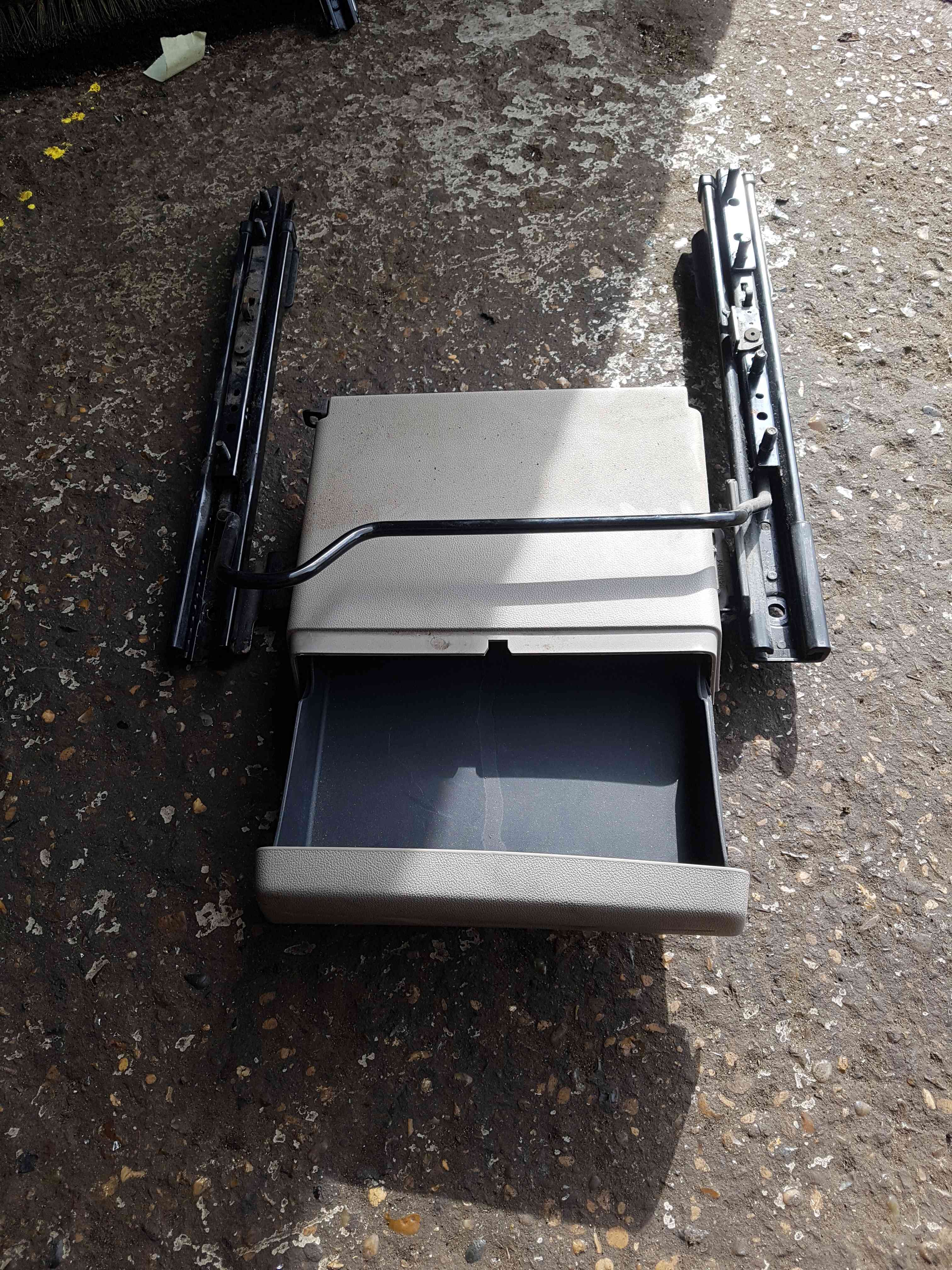 Thumb 3 Renault Clio MK3 2005-2012 Drivers OSF Front Seat Runners Rail 5Dr Storage