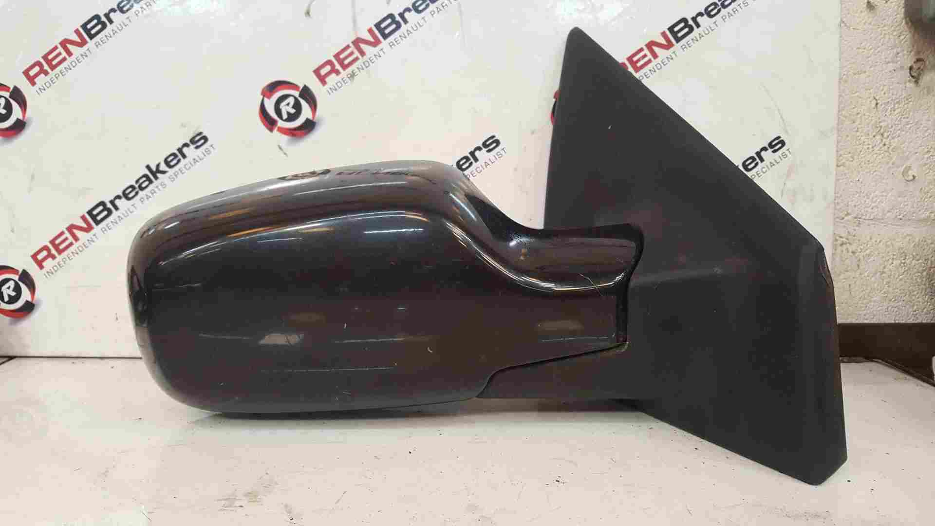 Renault Clio MK3 2005-2009 Drivers OSF os Wing Mirror Black 676