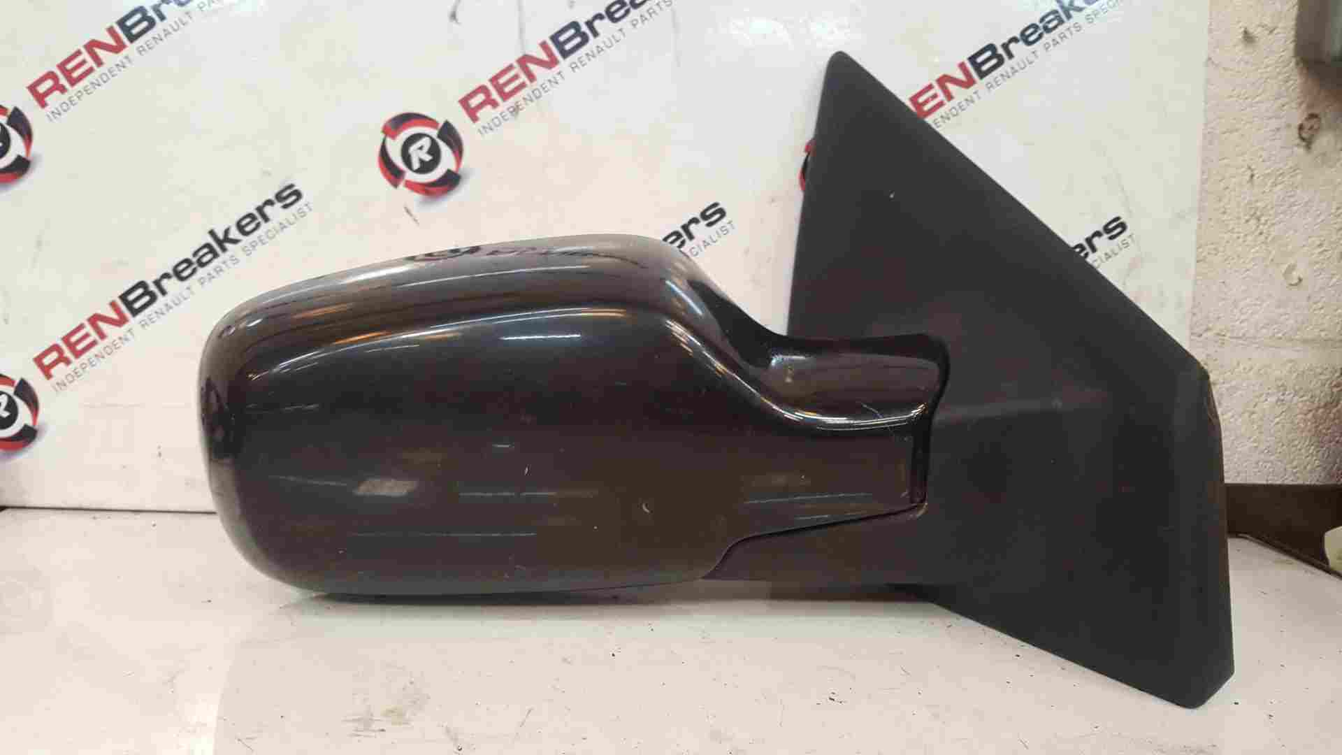 Thumb 2 Renault Clio MK3 2005-2009 Drivers OSF os Wing Mirror Black 676