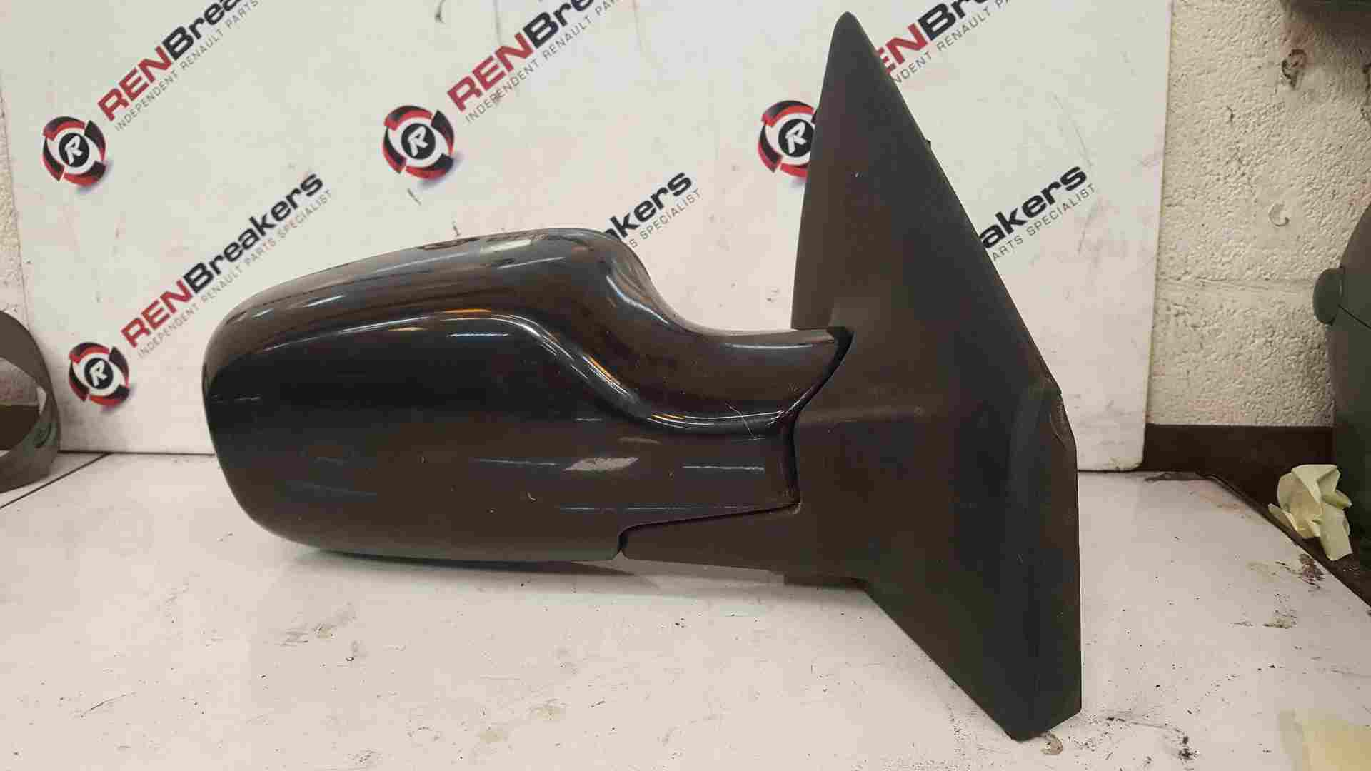 Thumb 8 Renault Clio MK3 2005-2009 Drivers OSF os Wing Mirror Black 676