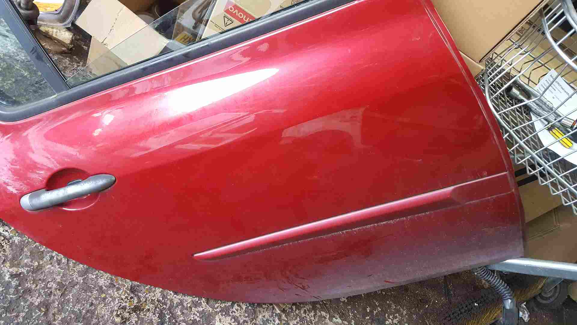 Renault Clio MK3 20052012 Drivers OSR Rear Door RED Tennj Store