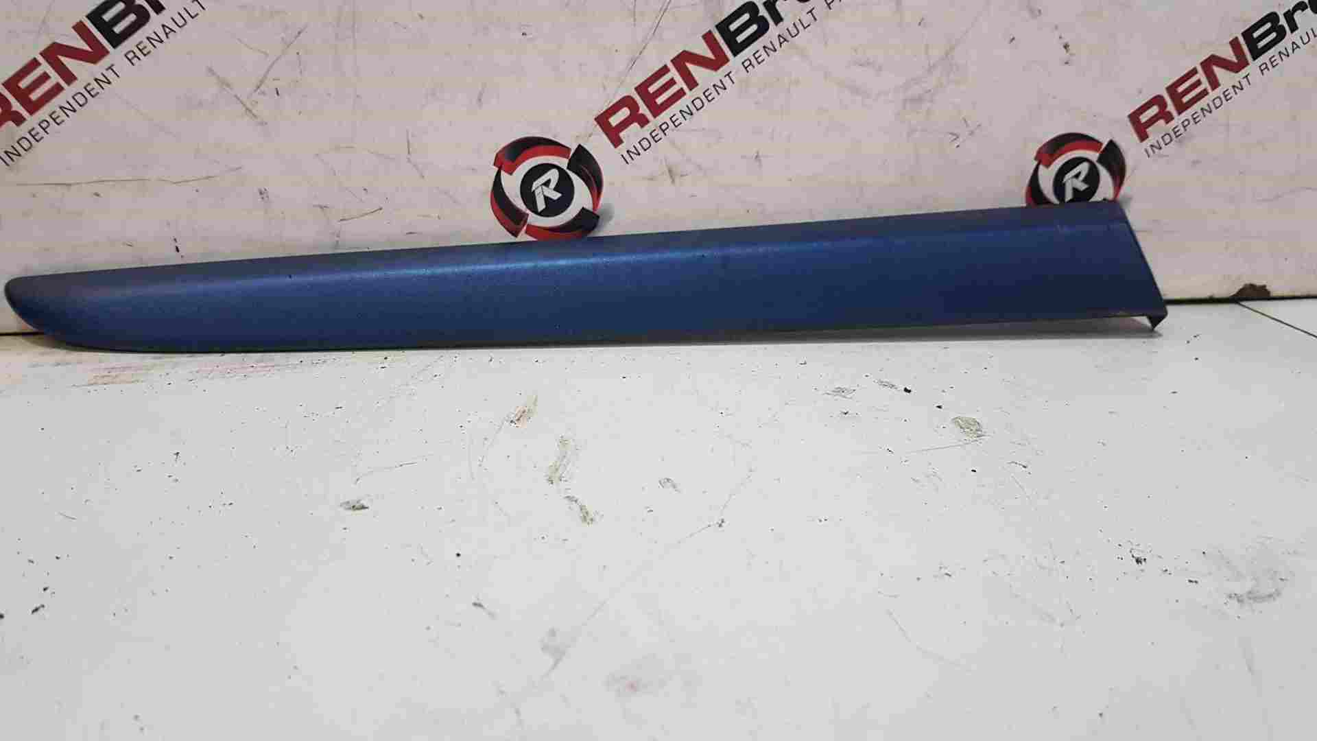 Thumb 2 Renault Clio MK3 2005-2012 Drivers OSR Rear Moulding Trim Blue Terna 3Dr Matt