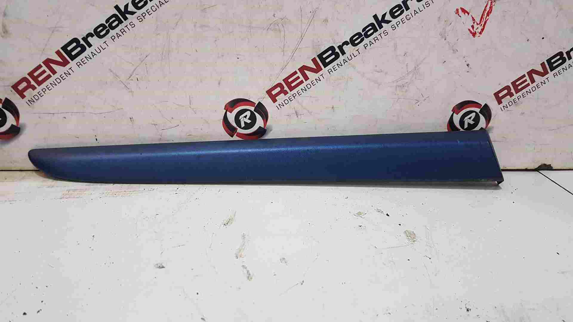 Renault Clio MK3 2005-2012 Drivers OSR Rear Moulding Trim Blue Terna 3Dr Matt
