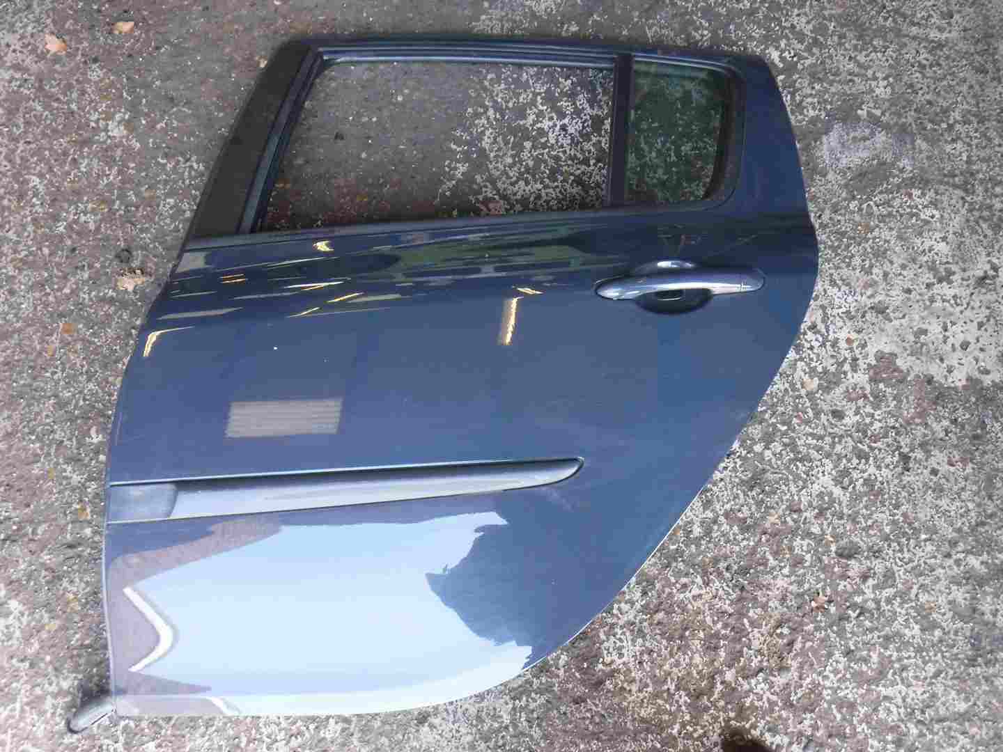 Renault Clio MK3 2005-2012 Grey Silver Passenger NSR Rear Door 5DR OVRPE