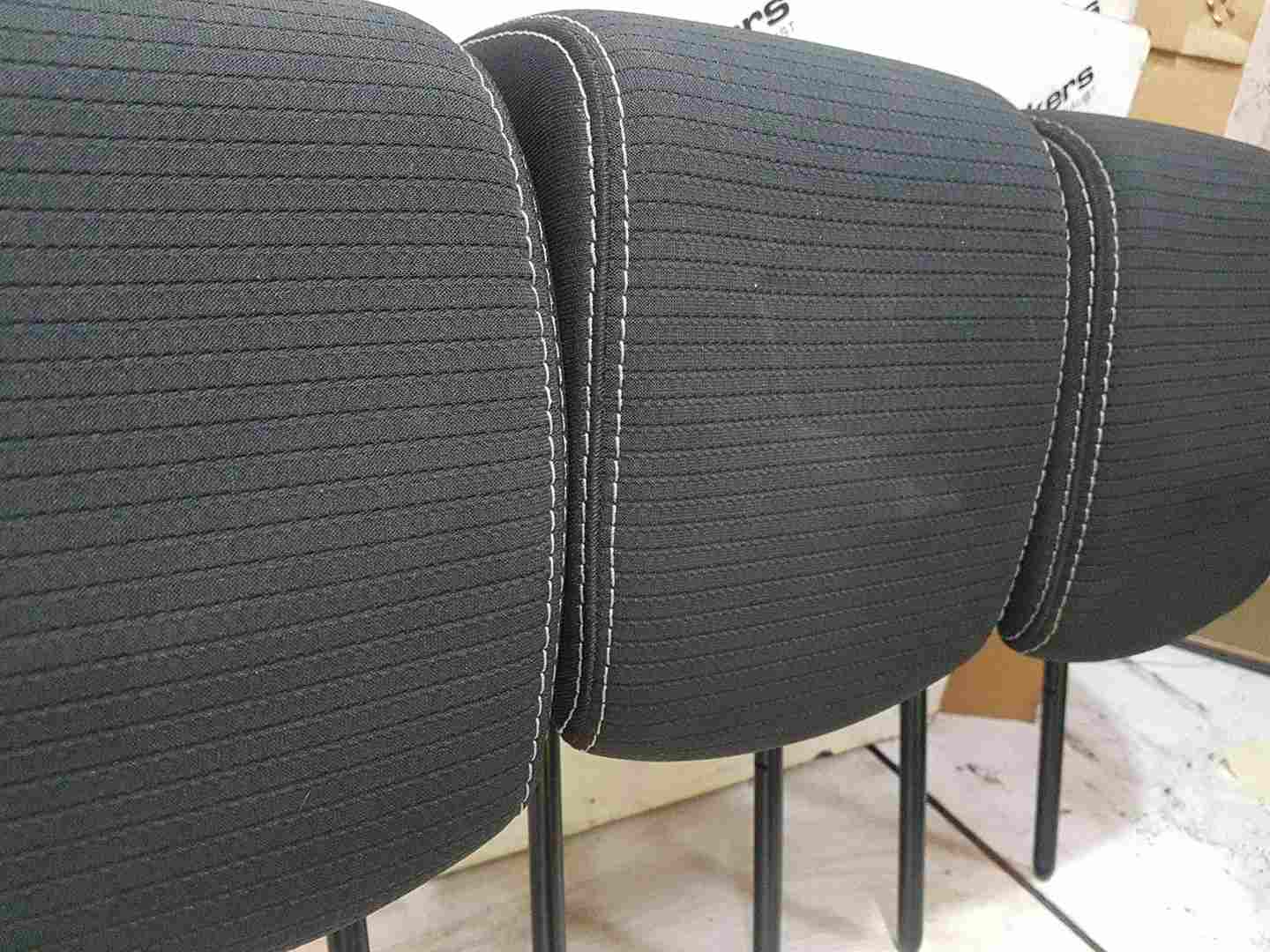 Thumb 2 Renault Clio MK3 2005-2012 Headrest Rear Back ROW Seat Head Rest Fabric X3