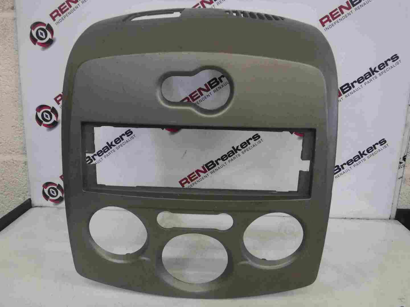 Renault Clio MK3 2005-2012 Heater Controls Cd Player Surround Dash Trim Gold