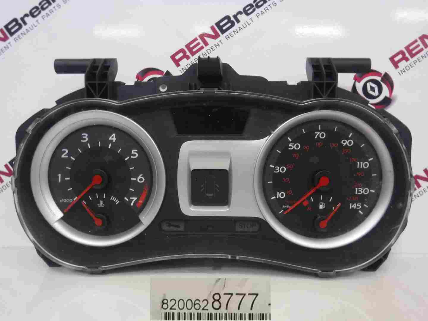 Renault Clio MK3 2005-2012 Instrument Panel Dials Clocks 89K 8200628777