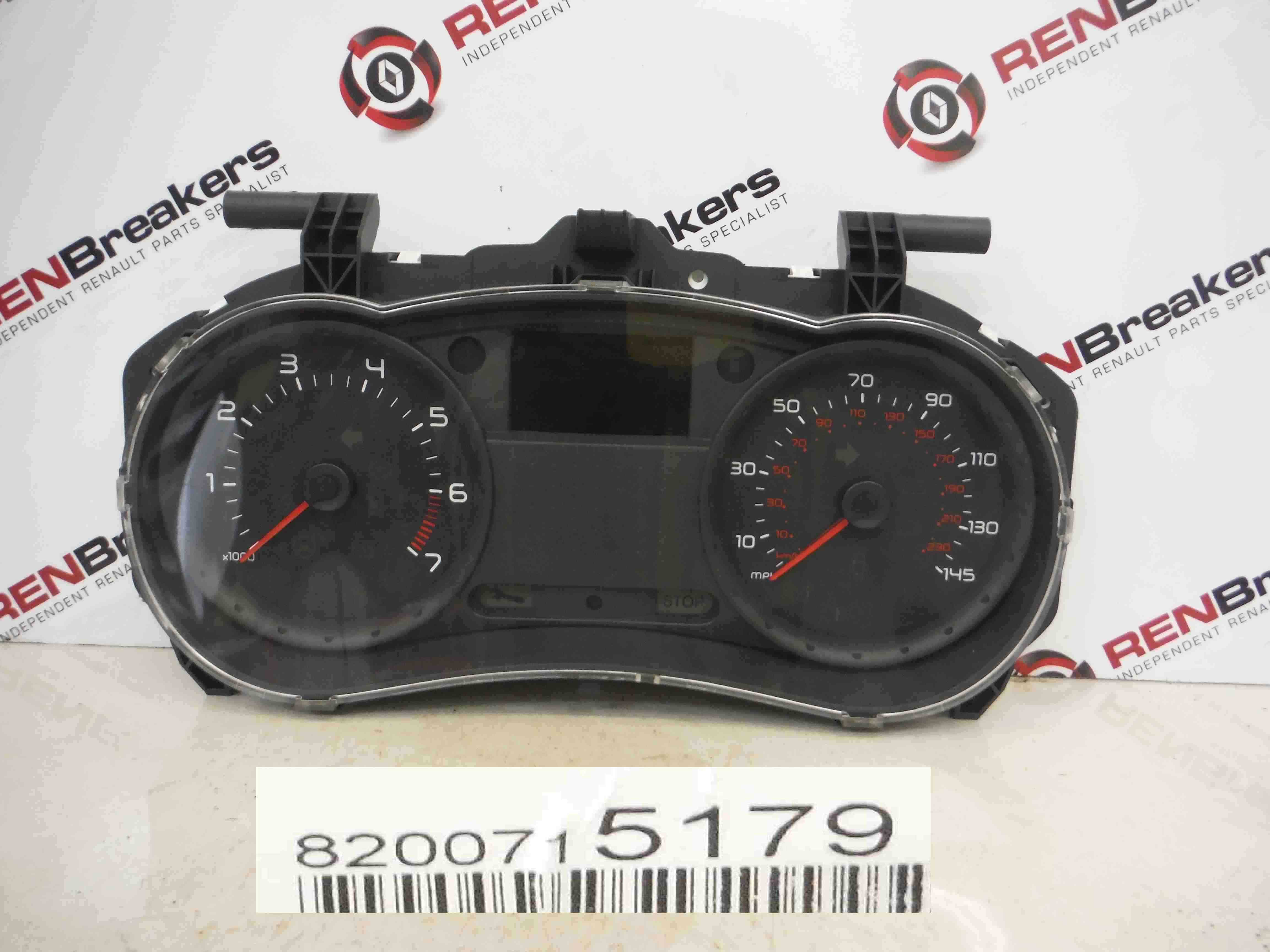 Renault Clio MK3 2005-2012 Instrument Panel Dials Clocks Gauges 141K 8200715179