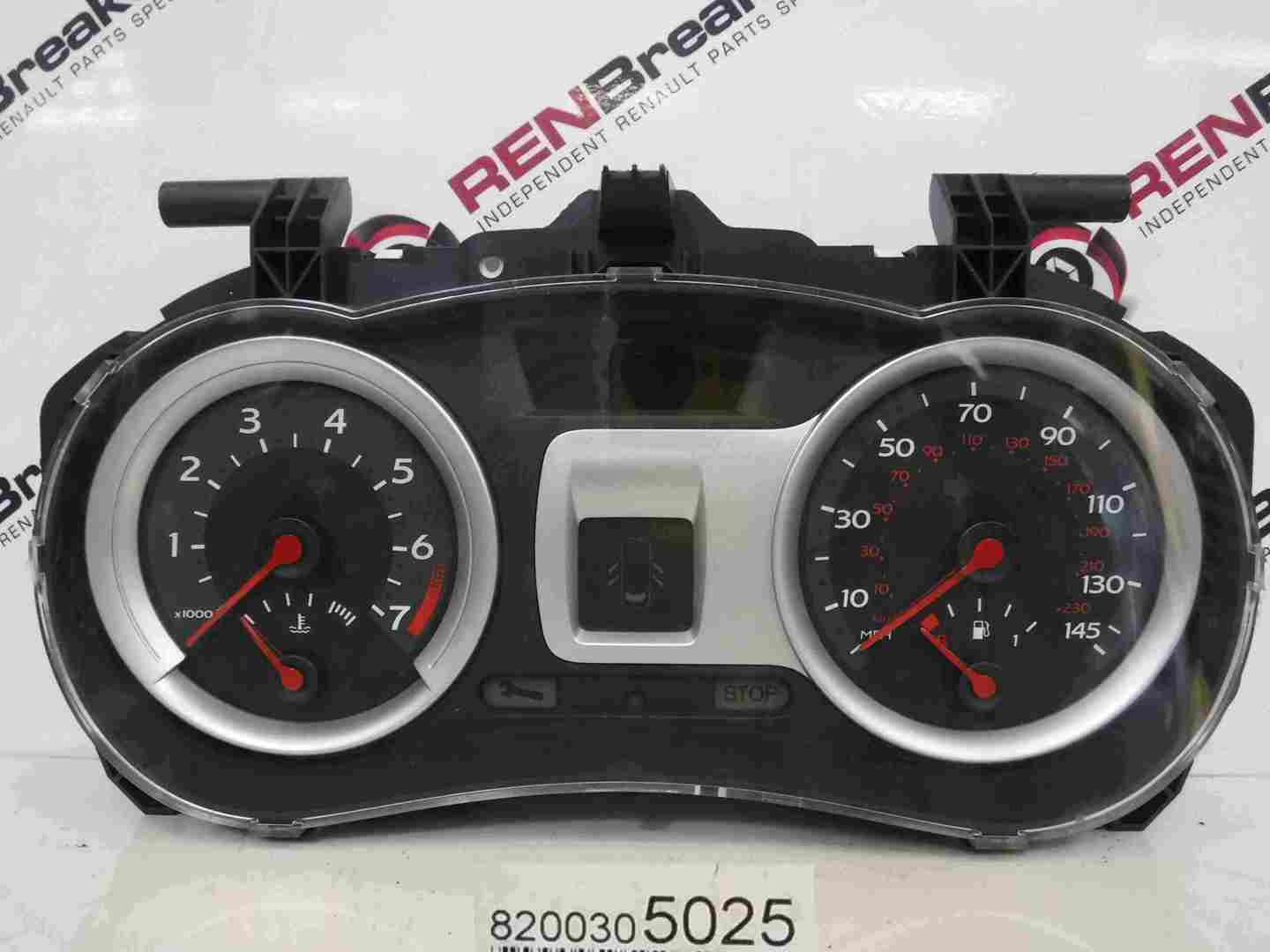 Renault Clio MK3 2005-2012 Instrument Panel Dials Gauges Clocks 8200305025