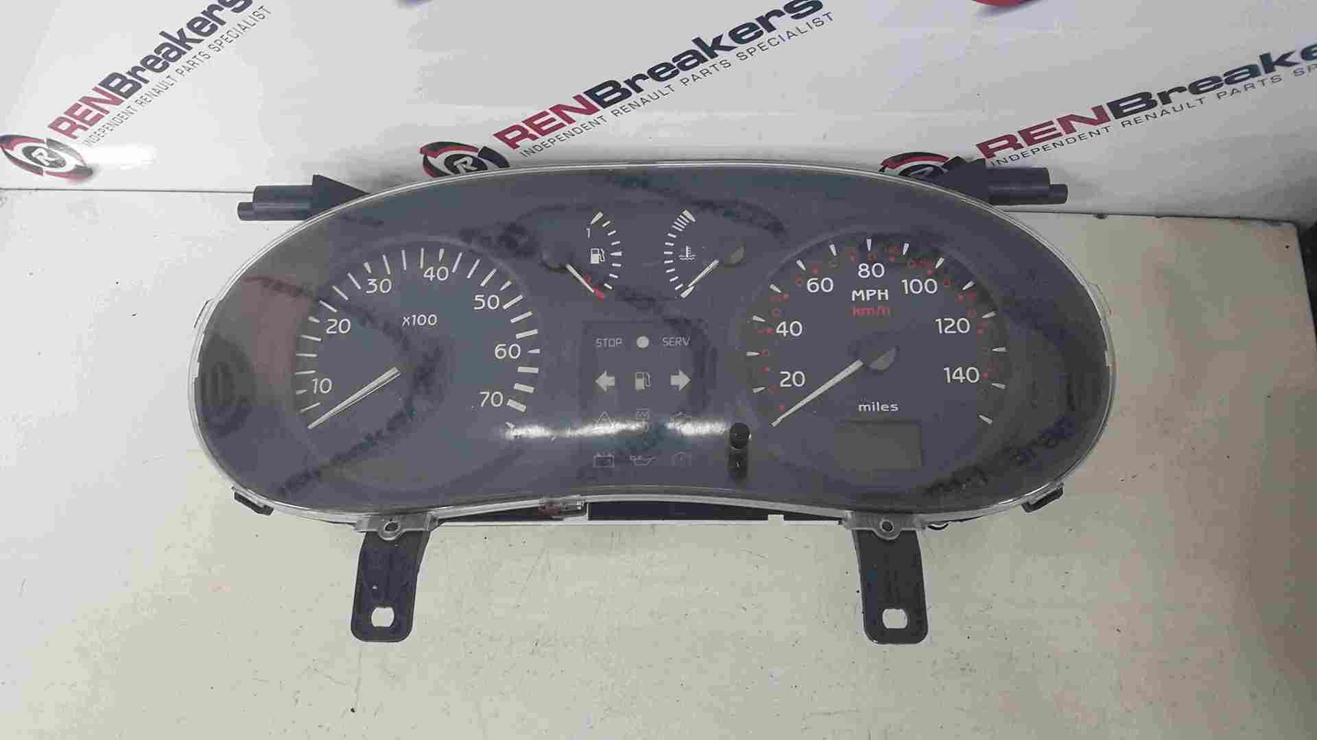 Renault Clio MK3 2005-2012 Instrument Panel Dials Gauges Clocks 84K 8200059780