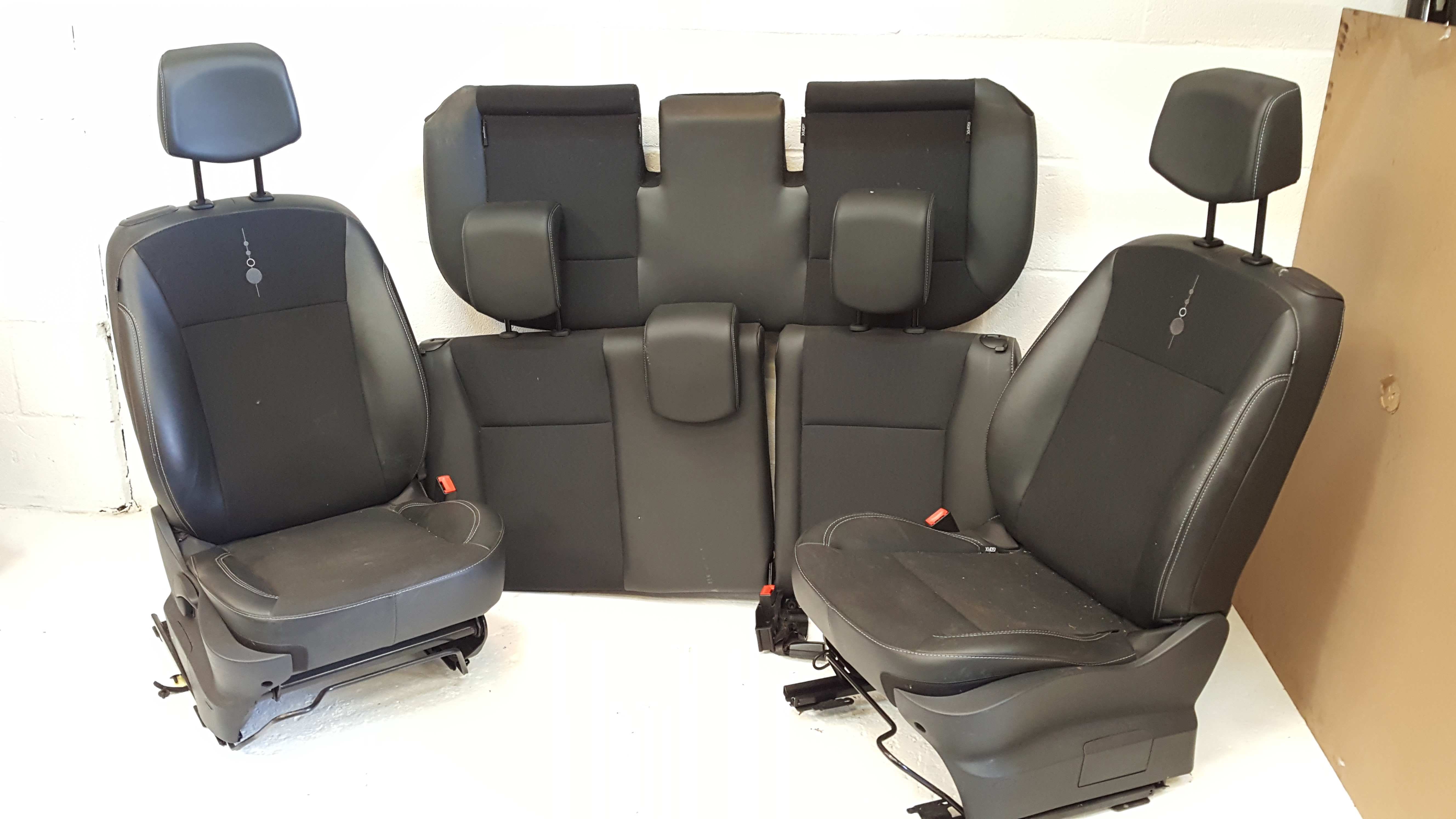 Renault Clio MK3 2005-2012 Interior Seats Chairs SET Bench Half Leather 3Dr