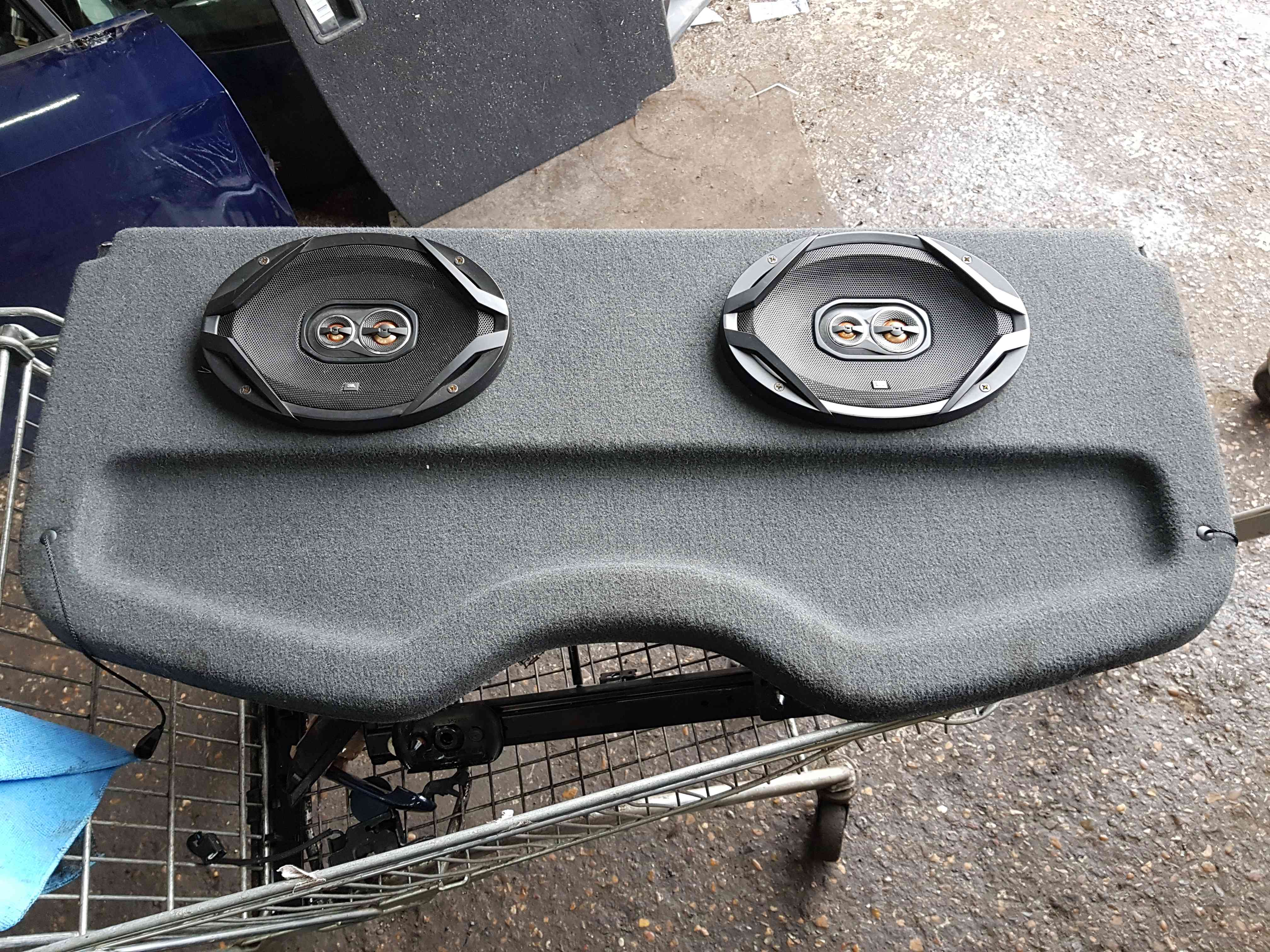 Thumb 2 Renault Clio MK3 2005-2012 Parcel Shelf Load Cover +  JBL Speakers Gx963