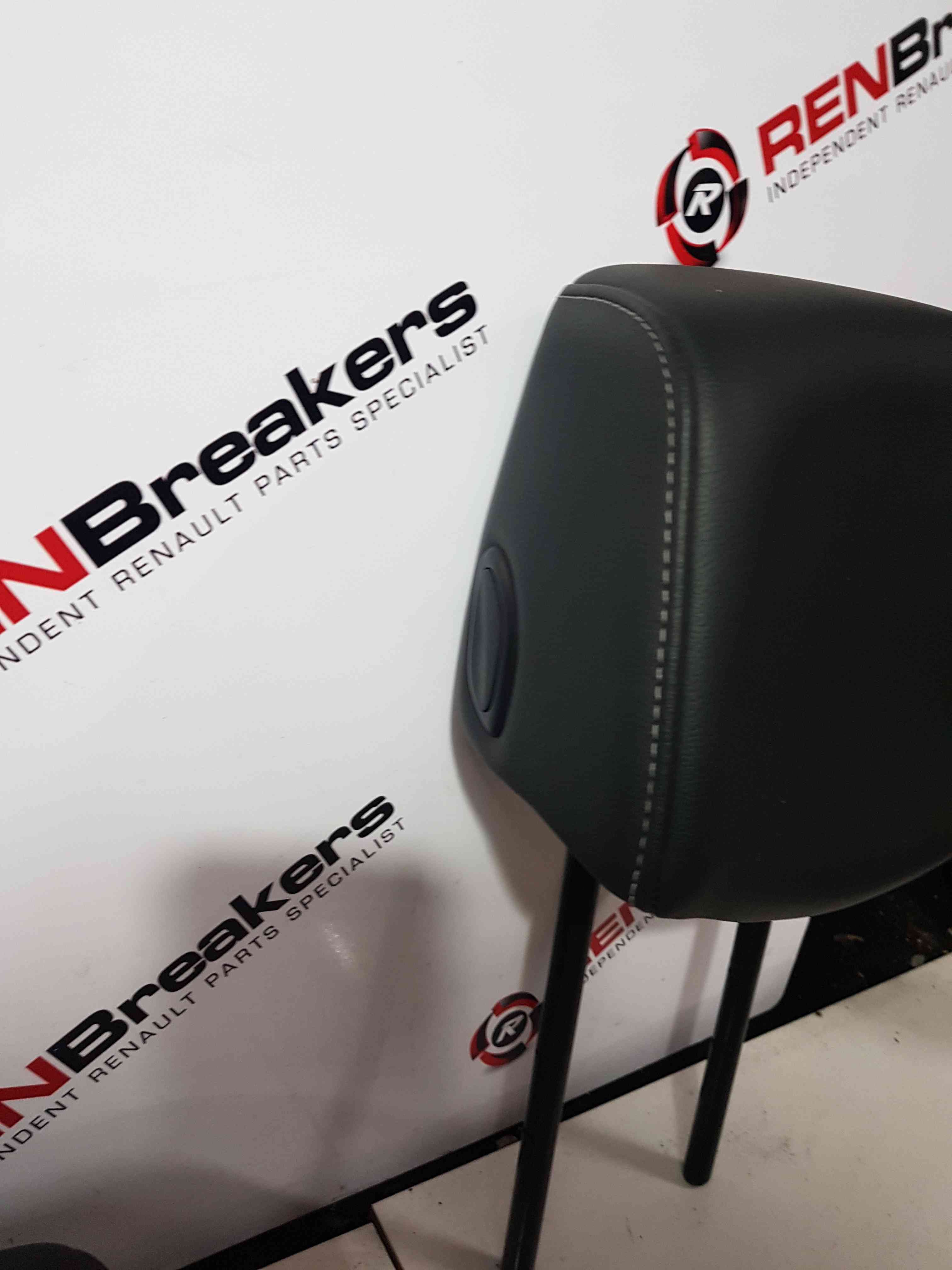 Thumb 5 Renault Clio MK3 2005-2012 Passenger Drivers Front Headrest Leather X2