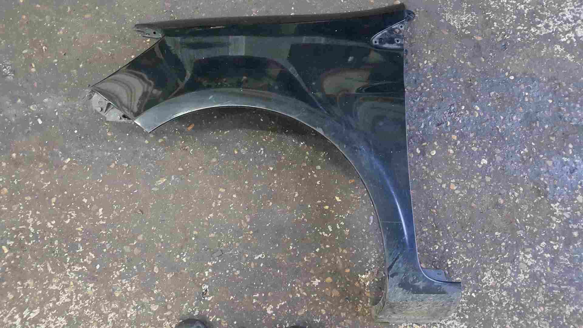 Renault Clio MK3 2005-2012 Passenger NS Wing Black 676 185