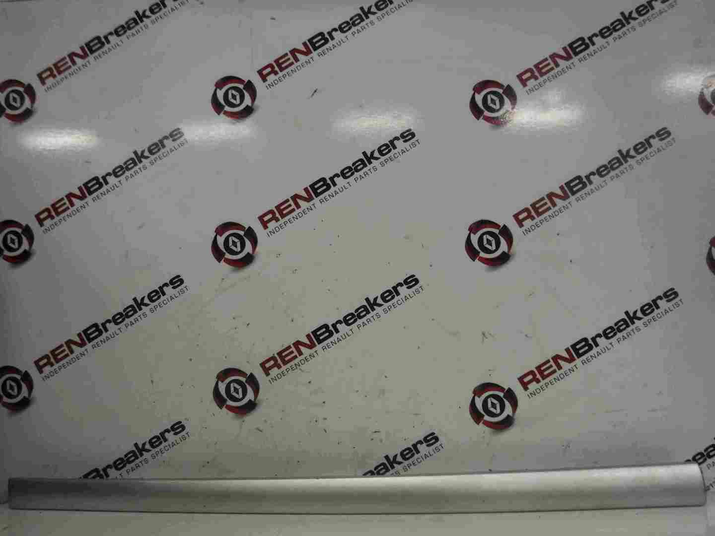 Renault Clio MK3 2005-2012 Passenger NSF Front Dashboard Silver Insert Trim