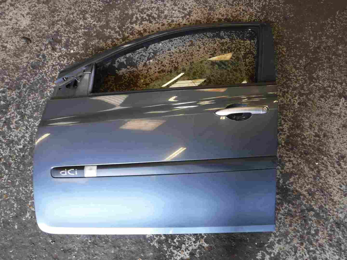 Renault Clio MK3 2005-2012 Passenger NSF Front Door Blue Silver Purple TEJ47 5dr
