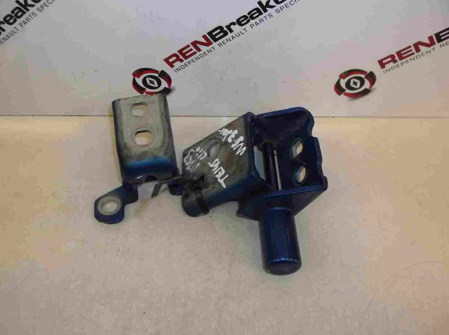 Renault Clio MK3 2005-2012 Passenger NSF Front Door Hinges Blue TEI45 TE145