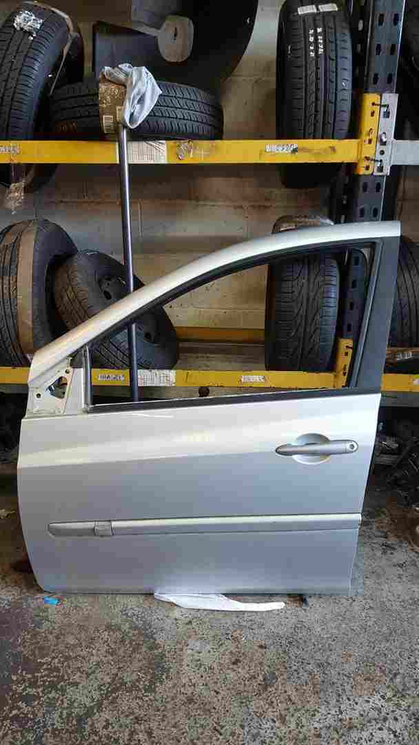 Renault Clio MK3 2005-2012 Passenger NSF Front Door Silver Ted69 5Door