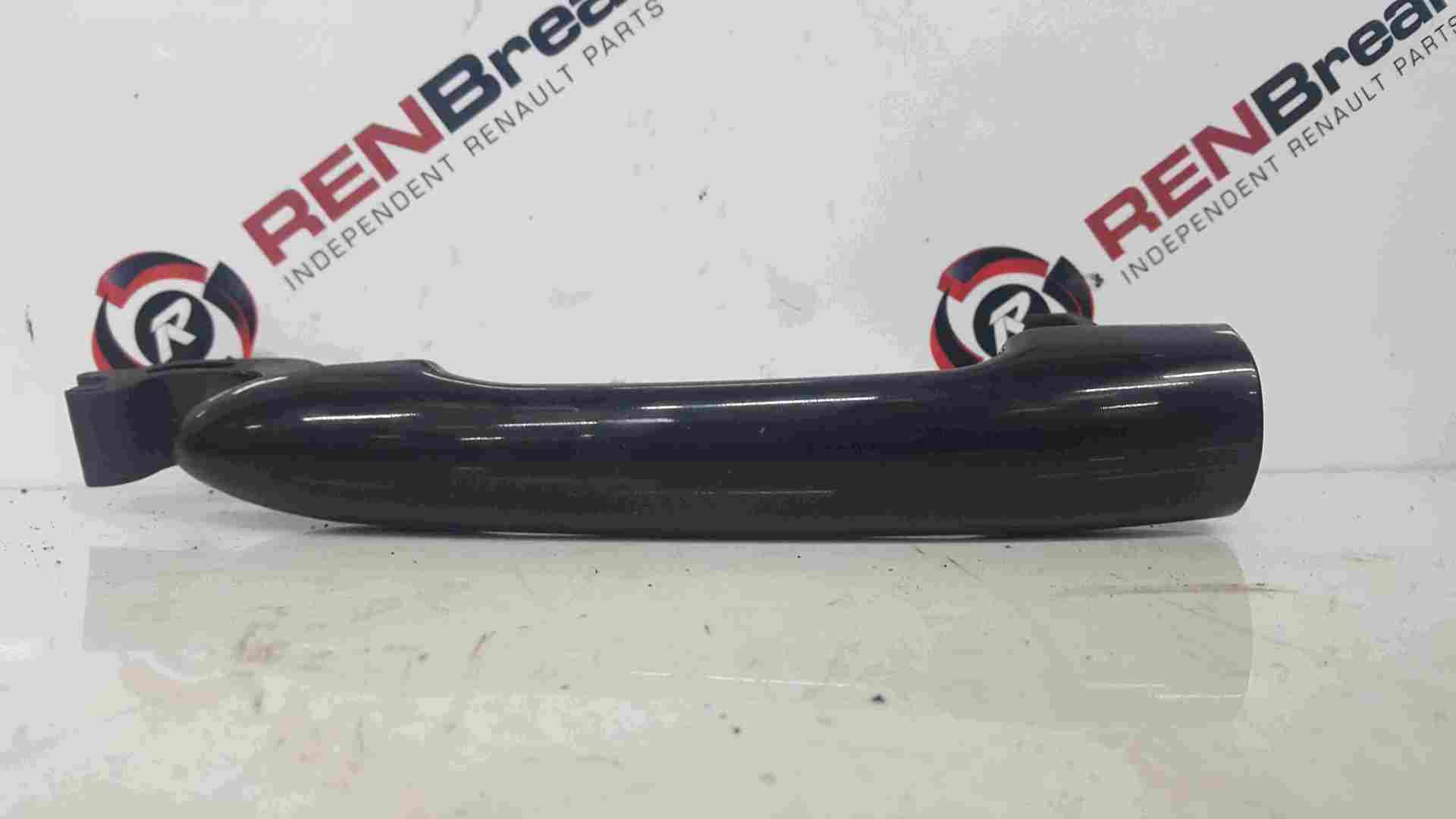Renault Clio MK3 2005-2012 Passenger NSF Front Exterior Door Handle Black TEGNE