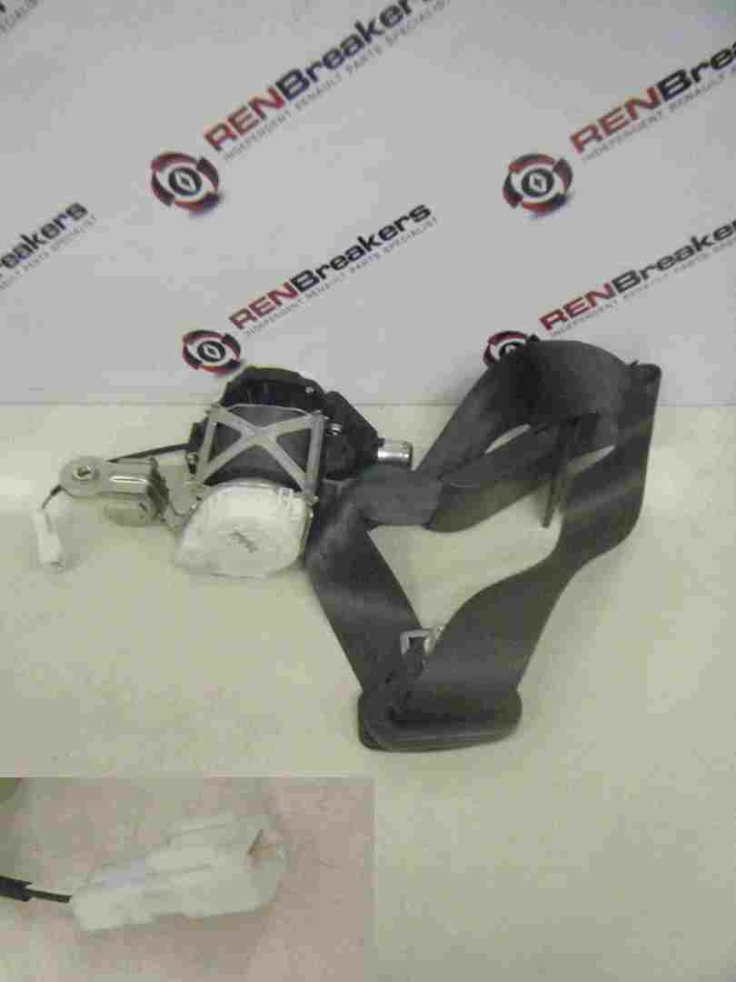 Renault Clio MK3 2005-2012 Passenger NSF Front Seat Belt 3dr White plug