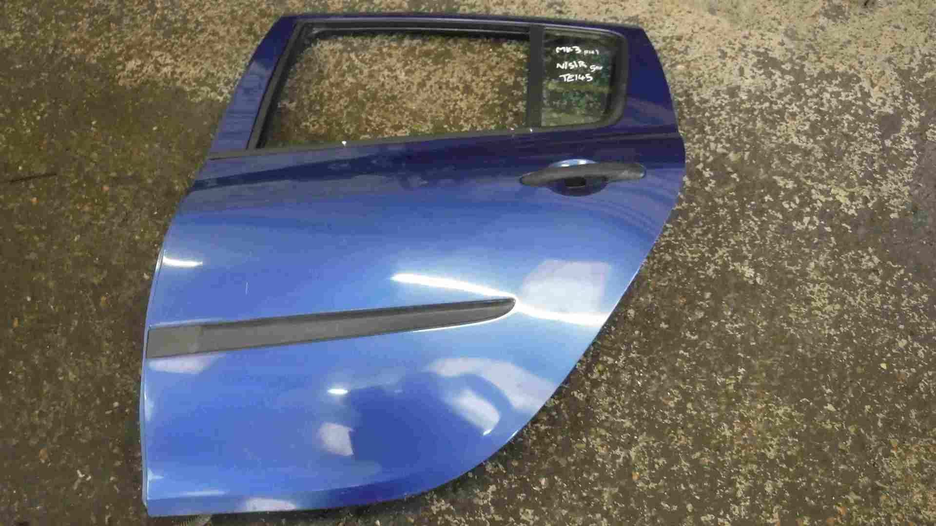 Renault Clio MK3 2005-2012 Passenger NSR Rear Door Blue TEI45 TE145