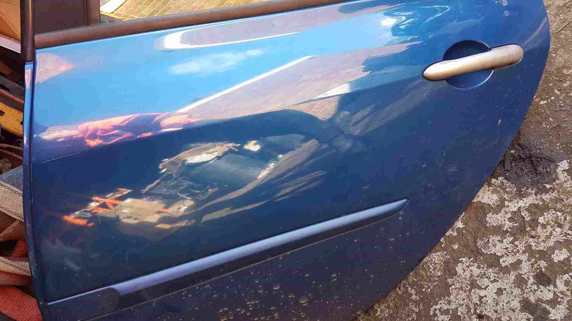 Thumb 3 Renault Clio MK3 2005-2012 Passenger NSR Rear Door Blue Terna