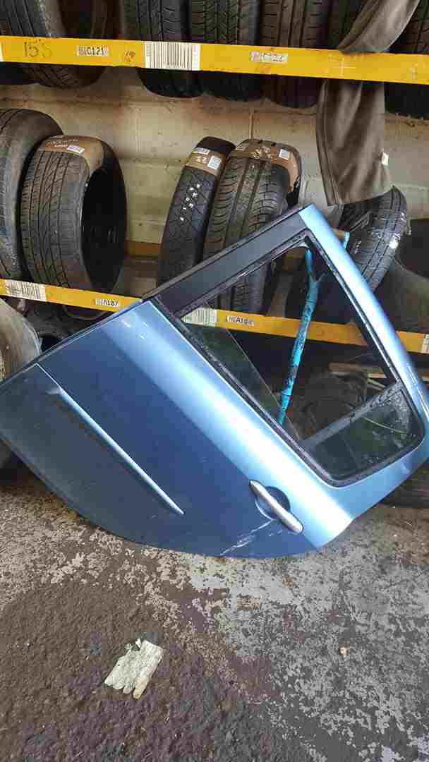 Renault Clio MK3 2005-2012 Passenger NSR Rear Door Blue Ternl