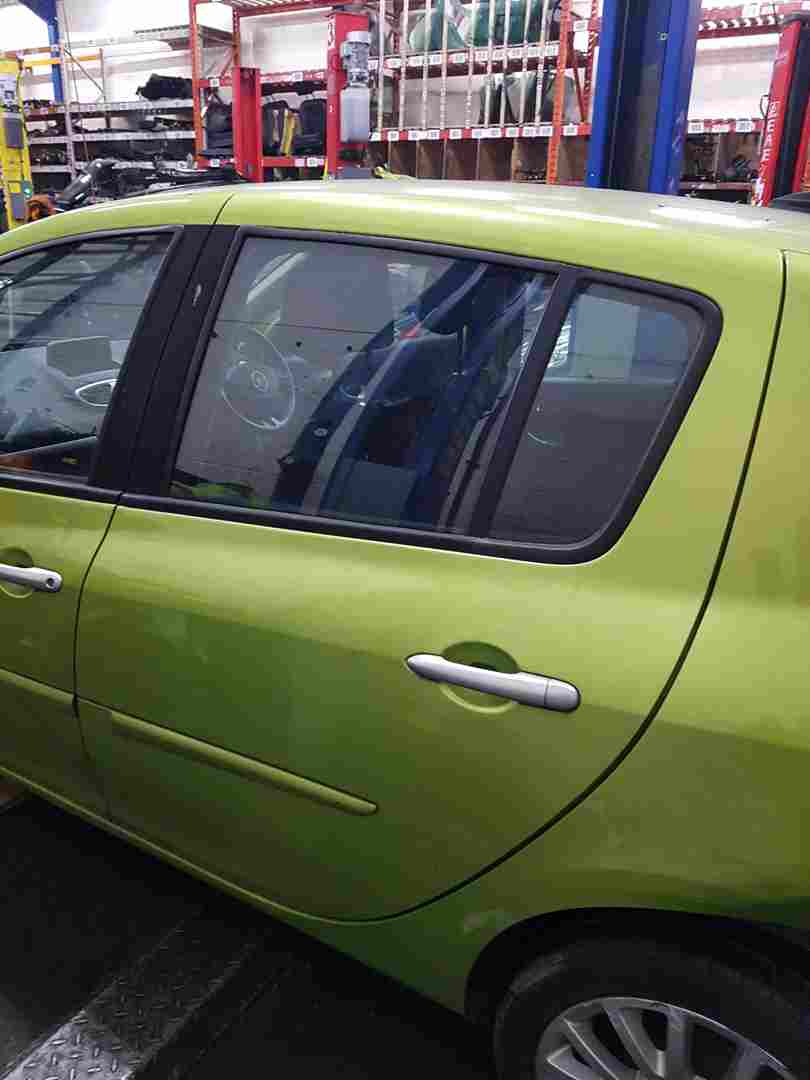 Thumb 2 Renault Clio MK3 2005-2012 Passenger NSR Rear Door Door Green Tednq