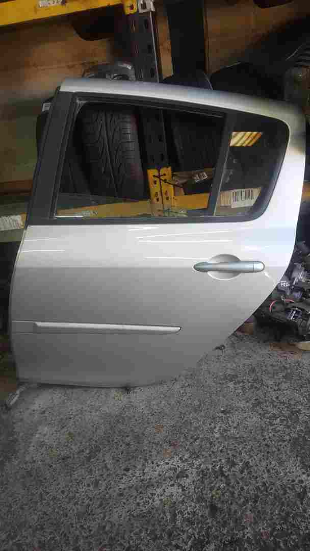 Thumb 3 Renault Clio MK3 2005-2012 Passenger NSR Rear Door Silver Ted69
